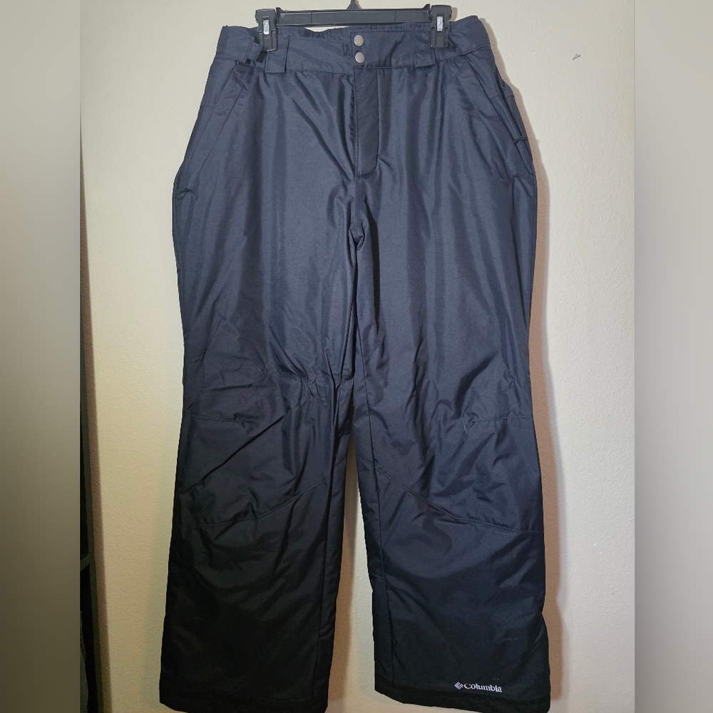 Columbia Mens Black Snow Pants